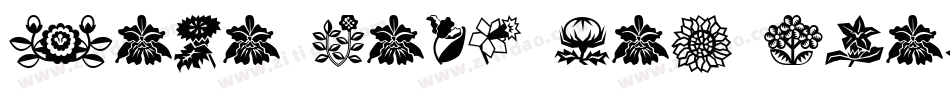 Mini Pics Lil Critters(1)字体转换